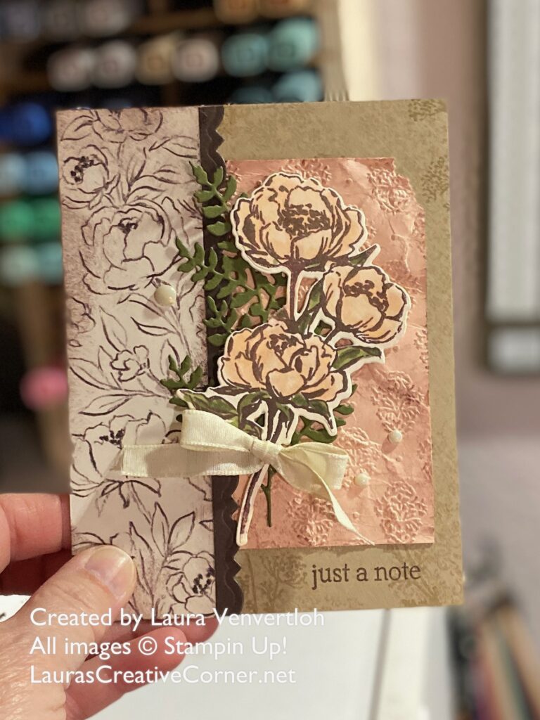 Create a Vintage Card Using the Beautiful Gallery Collection